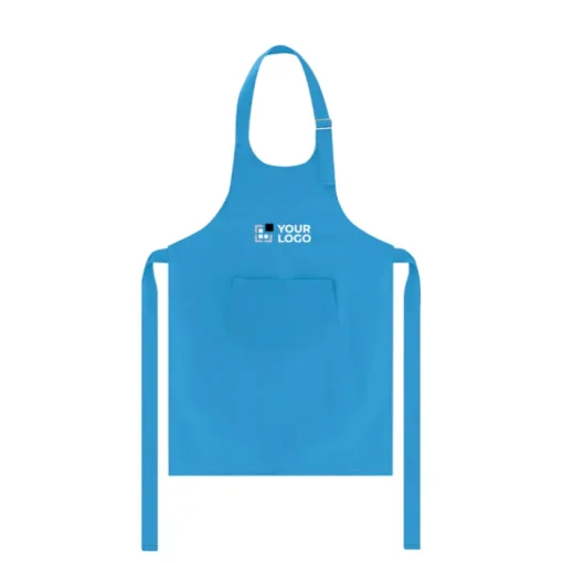 Gift Campaign Grembiule per bambini in cotone e poliestere con doppia tasca frontale> Grembiuli Personalizzati