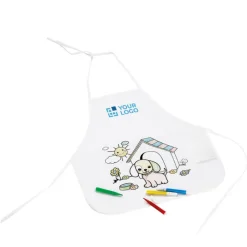 Gift Campaign Grembiule promozionale da bambini colorabile 4 colori 80 g/m2 Colorchef></noscript> Matite Colorate