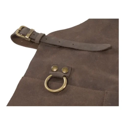 Gift Campaign Grembiule promozionale in crosta di pelle con cintura regolabile con fibbia> Grembiuli Personalizzati