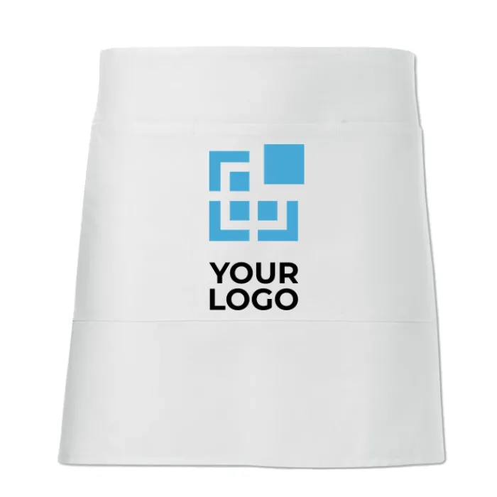Gift Campaign Grembiule promozionale serigrafato corto da 195 g/m2 Bistro> Grembiuli Personalizzati