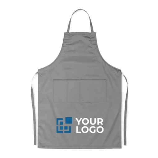 Gift Campaign Grembiuli con il logo dell'azienda 190 g/m2 con 2 tasche frontali Topchef> Grembiuli Personalizzati