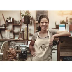 Gift Campaign Grembiuli da chef in cotone da 200 gr/m2 Apron Cotton></noscript> Gadget Ecologici|Grembiuli Personalizzati