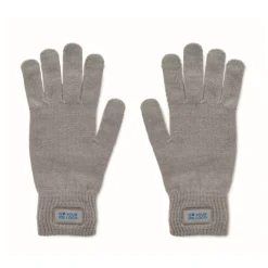 Gift Campaign Guanti in poliestere riciclato con etichetta per personalizzazione></noscript> Guanti