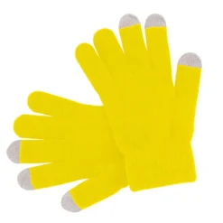 Gift Campaign Guanti pubblicitari in tanti colori con touch screen su 3 dita Touch></noscript> Guanti