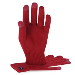 Gift Campaign Guanti touch per adulti in morbido poliestere rPET taglia unica> Guanti