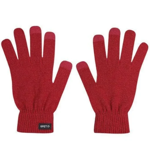 Gift Campaign Guanti touch per adulti in morbido poliestere rPET taglia unica> Guanti
