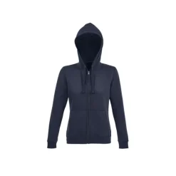 Gift Campaign Hoodie da donna con cerniera intera in cotone e poliestere SOL'S Spike> Felpe Personalizzate