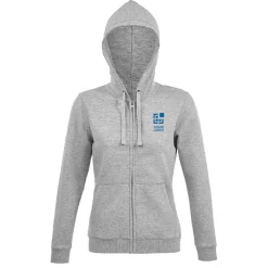 Gift Campaign Hoodie da donna con cerniera intera in cotone e poliestere SOL'S Spike><noscript><img width=