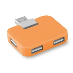 Gift Campaign Hub USB personalizzato economico compatto in ABS 4 USB A Quadrato></noscript> Gadget Per L'Ufficio