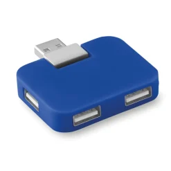 Gift Campaign Hub USB personalizzato economico compatto in ABS 4 USB A Quadrato></noscript> Gadget Per L'Ufficio