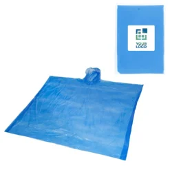 Gift Campaign Impermeabile monouso in plastica riciclata certificata GRS taglia unica><noscript><img width=