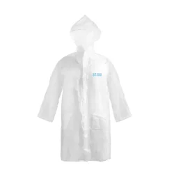 Gift Campaign Impermeabile taglia unica con chiusura frontale e cappuccio in PVC></noscript> Impermeabili