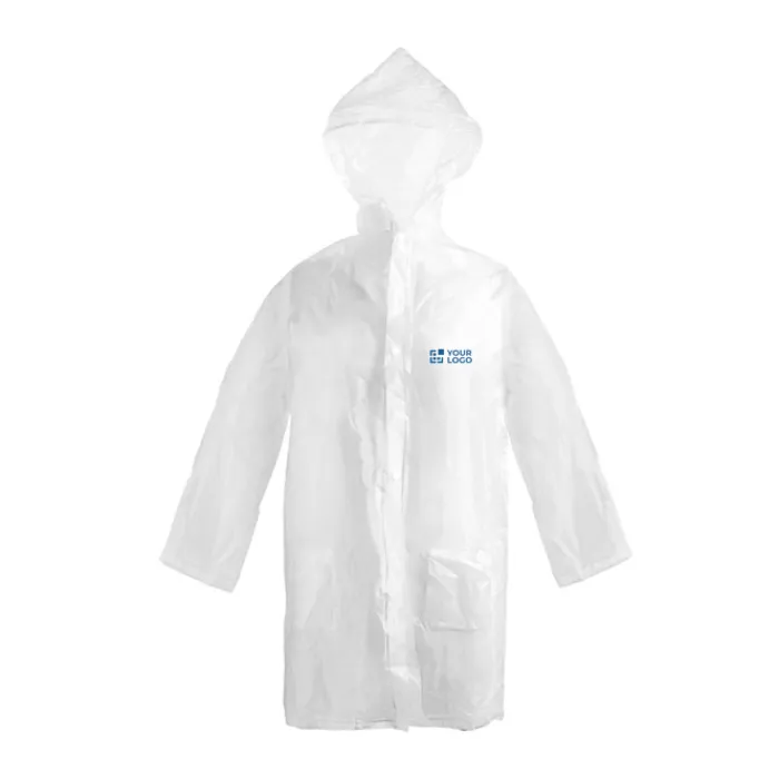 Gift Campaign Impermeabile trasparente per bambini con custodia e cappuccio in PVC> Impermeabili