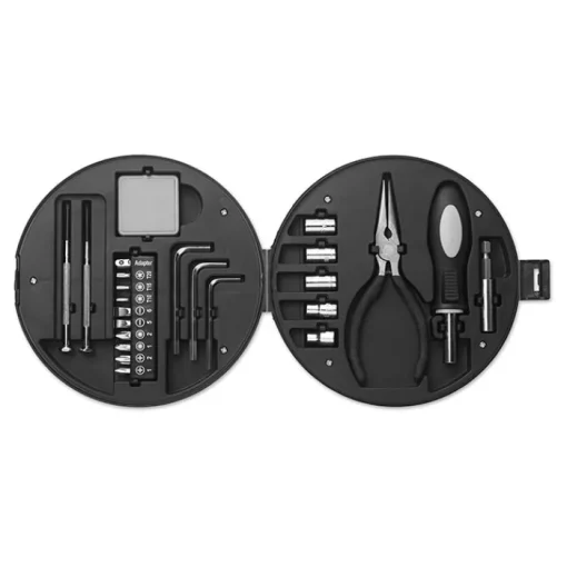 Gift Campaign Kit 25 attrezzi in confezione promozionale a forma di ruota Wheelie> Gadget Per Auto|Altri Attrezzi