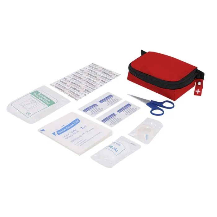 Gift Campaign Kit di primo soccorso con 20 accessori in custodia con cerniera> Gadget Per Auto