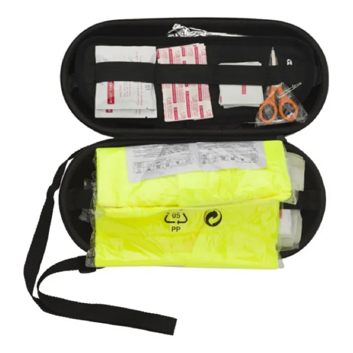 Gift Campaign Kit primo soccorso per auto in custodia rigida 12 accessori Assistance> Gadget Per Auto|Gadget Per L'Ufficio