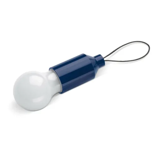 Gift Campaign Lampadina con luce a 1 LED in ABS con filo per appenderla> Torce