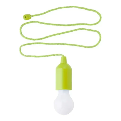 Gift Campaign Lampadina con luce LED colorata con filo abbinato per appenderla 1W> Torce