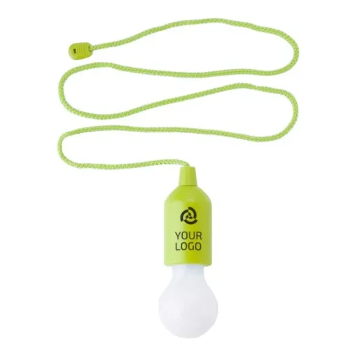 Gift Campaign Lampadina con luce LED colorata con filo abbinato per appenderla 1W> Torce
