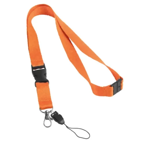 Gift Campaign Lanyard antistrozzo con fibbia e doppio attacco Doubleclip Extra> Lanyard E Porta Badge Personalizzati