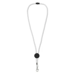 Gift Campaign Lanyard colorato con moschettone in metallo e cursore personalizzabile> Lanyard E Porta Badge Personalizzati