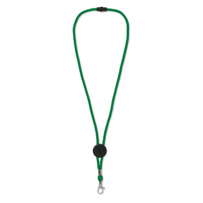 Gift Campaign Lanyard colorato con moschettone in metallo e cursore personalizzabile> Lanyard E Porta Badge Personalizzati