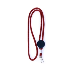 Gift Campaign Lanyard con logo tubolare in poliestere regolabile con design bicolore></noscript> Lanyard E Porta Badge Personalizzati