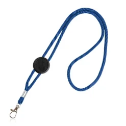 Gift Campaign Lanyard con logo tubolare in poliestere regolabile con design bicolore></noscript> Lanyard E Porta Badge Personalizzati