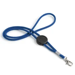 Gift Campaign Lanyard con logo tubolare in poliestere regolabile con design bicolore></noscript> Lanyard E Porta Badge Personalizzati