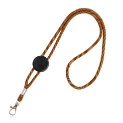 Gift Campaign Lanyard con logo tubolare in poliestere regolabile con design bicolore></noscript> Lanyard E Porta Badge Personalizzati