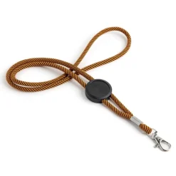 Gift Campaign Lanyard con logo tubolare in poliestere regolabile con design bicolore></noscript> Lanyard E Porta Badge Personalizzati