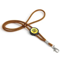 Gift Campaign Lanyard con logo tubolare in poliestere regolabile con design bicolore></noscript> Lanyard E Porta Badge Personalizzati