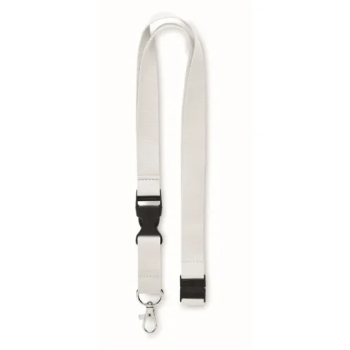 Gift Campaign Lanyard in cotone con fibbia e chiusura di sicurezza Conscious Cotton> Lanyard E Porta Badge Personalizzati|Gadget Per L'Ufficio