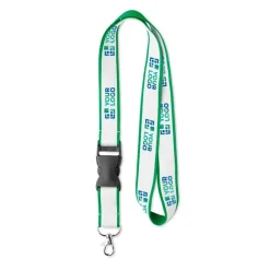 Gift Campaign Lanyard in poliestere con fettuccia satinata e fibbia Double Plus></noscript> Lanyard E Porta Badge Personalizzati