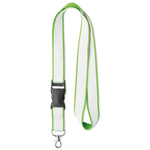 Gift Campaign Lanyard in poliestere con fettuccia satinata e fibbia Double Plus> Lanyard E Porta Badge Personalizzati