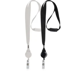 Gift Campaign Lanyard in poliestere con clip estensibile e chiusura di sicurezza></noscript> Lanyard E Porta Badge Personalizzati
