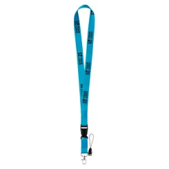 Gift Campaign Lanyard in poliestere con doppio aggancio e fibbia Doubleclip Plus></noscript> Lanyard E Porta Badge Personalizzati