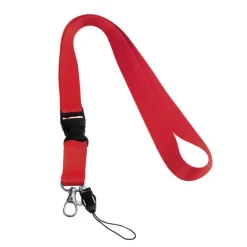 Gift Campaign Lanyard in poliestere con doppio aggancio e fibbia Doubleclip Plus></noscript> Lanyard E Porta Badge Personalizzati