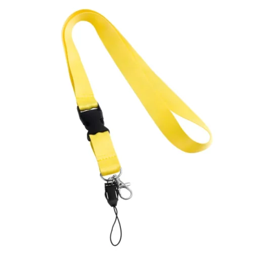 Gift Campaign Lanyard in poliestere con doppio aggancio e fibbia Doubleclip Plus> Lanyard E Porta Badge Personalizzati