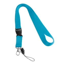 Gift Campaign Lanyard in poliestere con doppio aggancio e fibbia Doubleclip Plus></noscript> Lanyard E Porta Badge Personalizzati