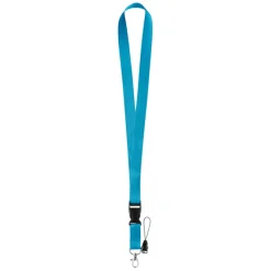 Gift Campaign Lanyard in poliestere con doppio aggancio e fibbia Doubleclip Plus></noscript> Lanyard E Porta Badge Personalizzati