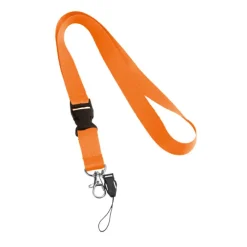 Gift Campaign Lanyard in poliestere con doppio aggancio e fibbia Doubleclip Plus></noscript> Lanyard E Porta Badge Personalizzati