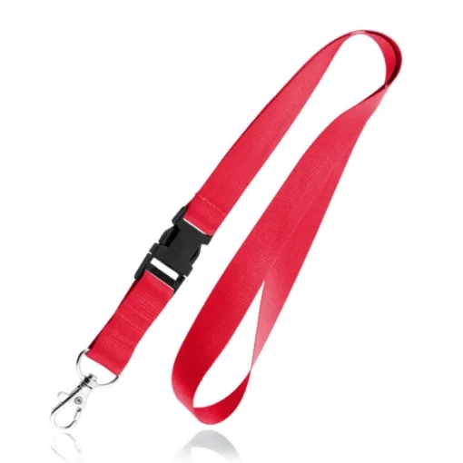 Gift Campaign Lanyard in poliestere da 2 cm con fibbia e moschettone in metallo> Lanyard E Porta Badge Personalizzati