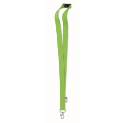 Gift Campaign Lanyard in rPET con moschettone metallico e chiusura di sicurezza 20mm></noscript> Lanyard E Porta Badge Personalizzati