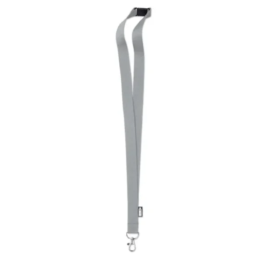 Gift Campaign Lanyard in rPET con moschettone metallico e chiusura di sicurezza 20mm> Lanyard E Porta Badge Personalizzati
