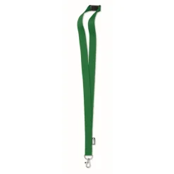 Gift Campaign Lanyard in rPET con moschettone metallico e chiusura di sicurezza 20mm></noscript> Lanyard E Porta Badge Personalizzati