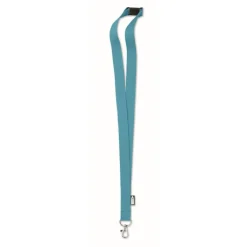 Gift Campaign Lanyard in rPET con moschettone metallico e chiusura di sicurezza 20mm></noscript> Lanyard E Porta Badge Personalizzati
