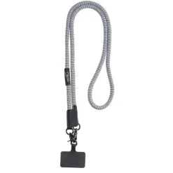 Gift Campaign Lanyard in RPET con supporto per smartphone e doppio moschettone> Lanyard E Porta Badge Personalizzati
