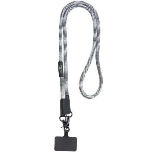 Gift Campaign Lanyard in RPET con supporto per smartphone e doppio moschettone> Lanyard E Porta Badge Personalizzati