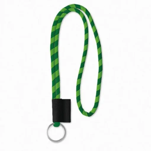 Gift Campaign Lanyard personalizzato porta badge bicolore ø7mm Tube Stripes> Lanyard E Porta Badge Personalizzati